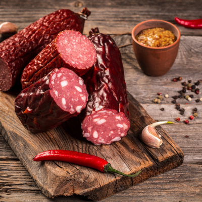 נקניקים יבשים